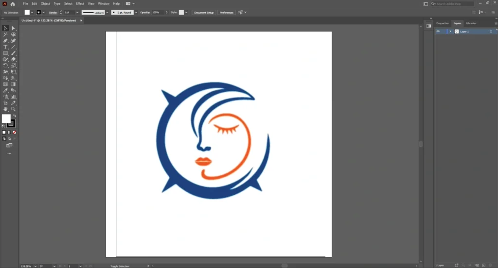 convert raster to vector for logo